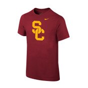 USC Trojans Nike Youth Cardinal SC Interlock Core CottonT-Shirt